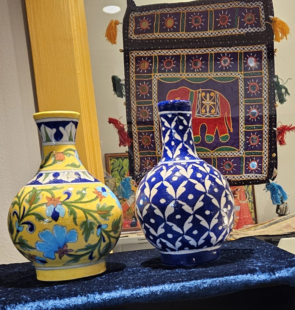 Blue Pottery