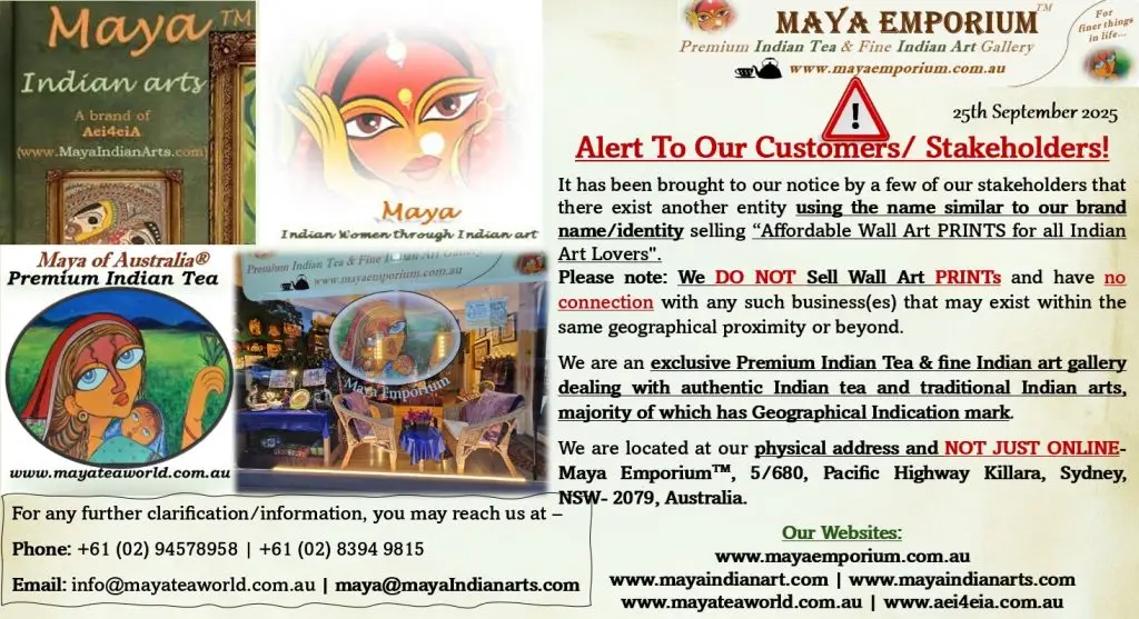 Customer Alert from Maya Emporium